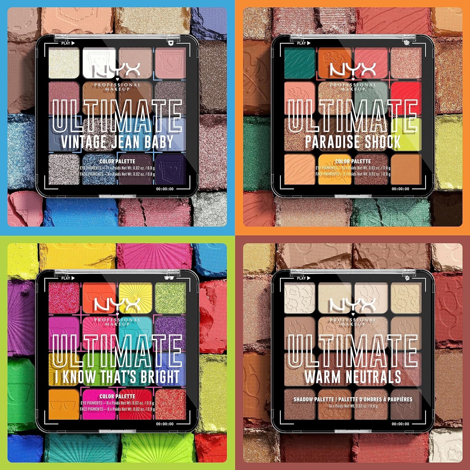 NYX Shadow Palette